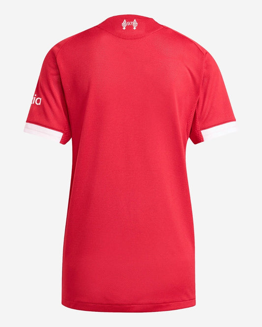 Camiseta de fútbol local del Liverpool para mujer 2025/26