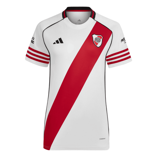 Camiseta de fútbol local de River Plate para mujer 2025/26