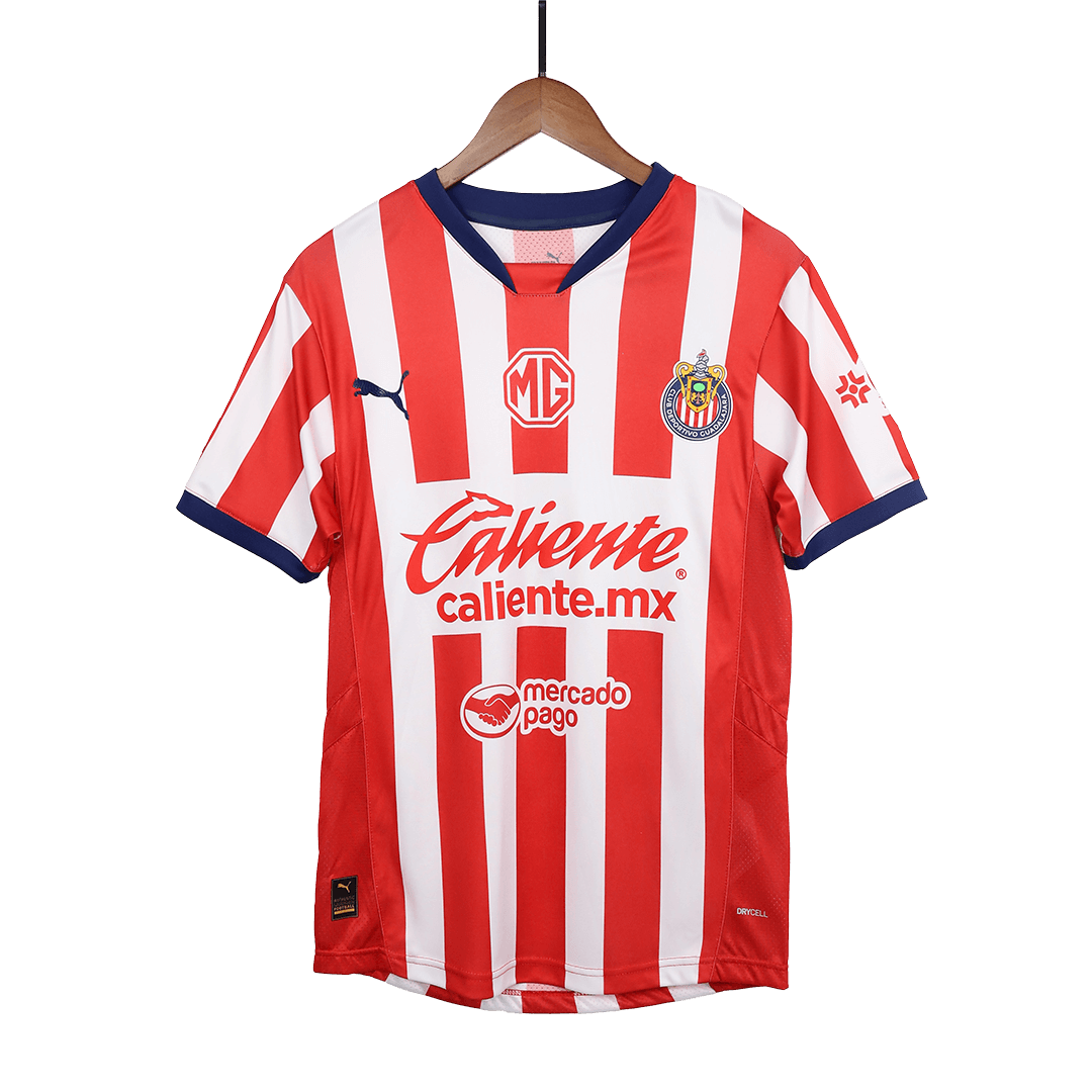 Player Version Chivas Home  Soccer Jersey 2024/25 Top Soccer Jerseys Store