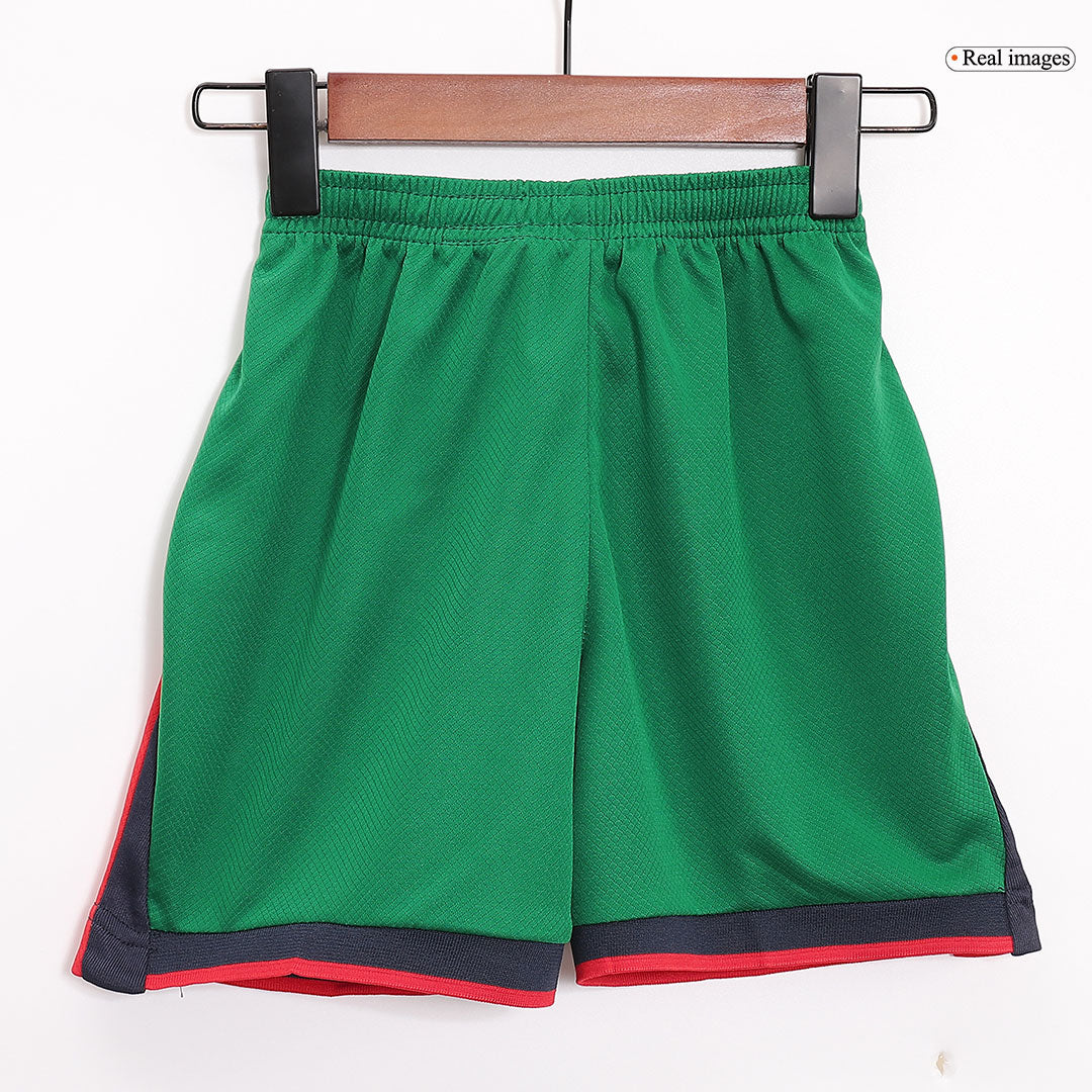 Camiseta local de Portugal para niños (equipamiento completo) Eurocopa 2024