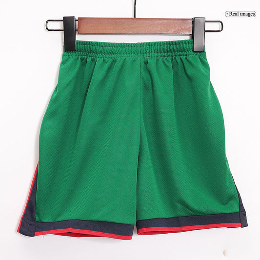 Camiseta local de Portugal para niños (camiseta y pantalón corto) Eurocopa 2024