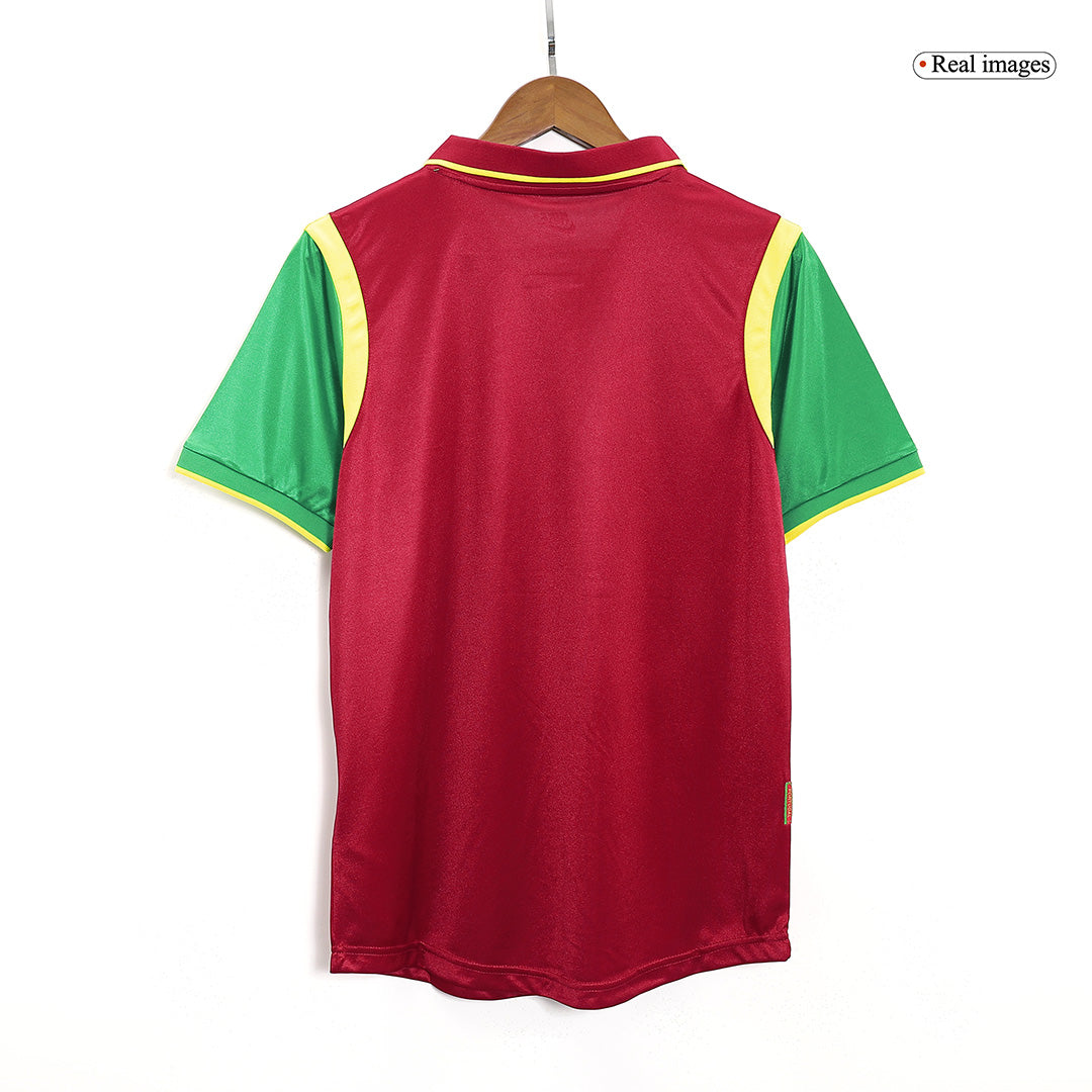 Camiseta retro de fútbol de Portugal de 1999