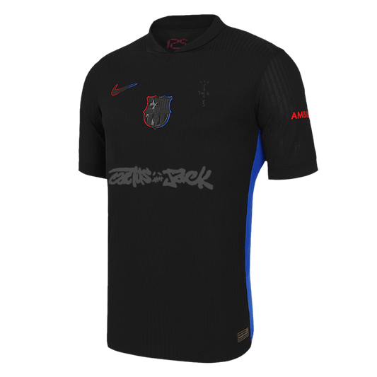 Camiseta de visitante del Barcelona x Travis Scott 2024/25 (versión jugador)
