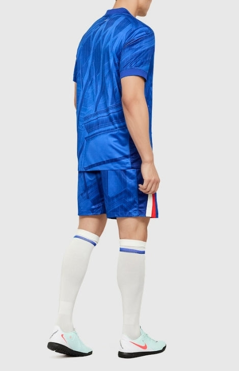 Camiseta de fútbol local del Chelsea (camiseta, pantalón corto y calcetines) 2025/26