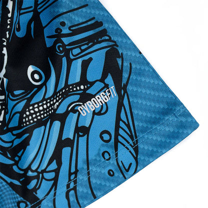 Camiseta de entrenamiento azul del SSC Napoli 2025/26