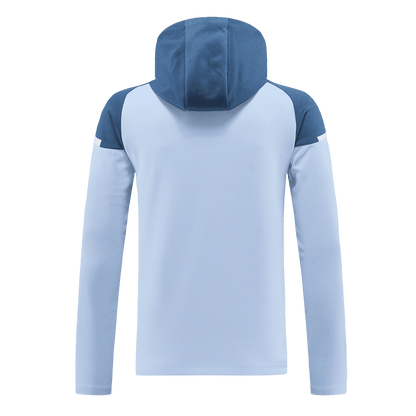 Manchester City Hoodie Training Kit (Jacket+Pants) 2024/25 Top Soccer Jerseys Store