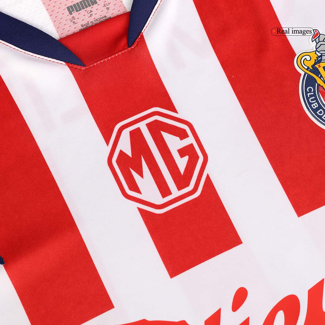 Player Version Chivas Home  Soccer Jersey 2024/25 Top Soccer Jerseys Store