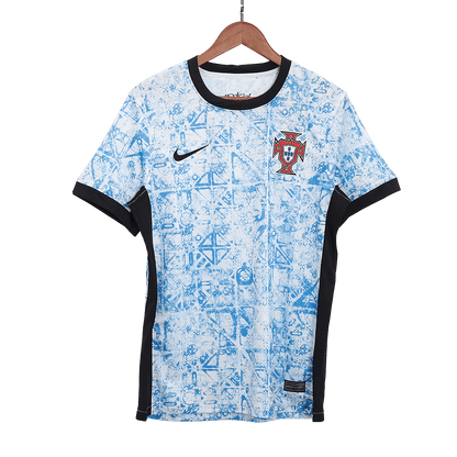 Camiseta de visitante de Portugal para hombre (equipamiento completo) para la Eurocopa 2024
