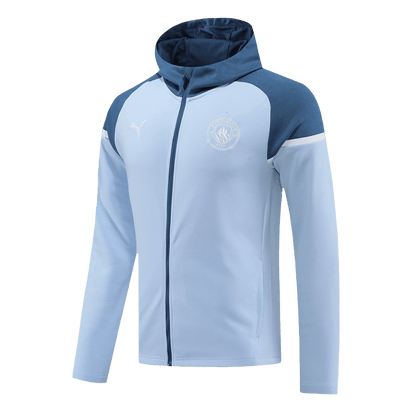 Manchester City Hoodie Training Kit (Jacket+Pants) 2024/25 Top Soccer Jerseys Store