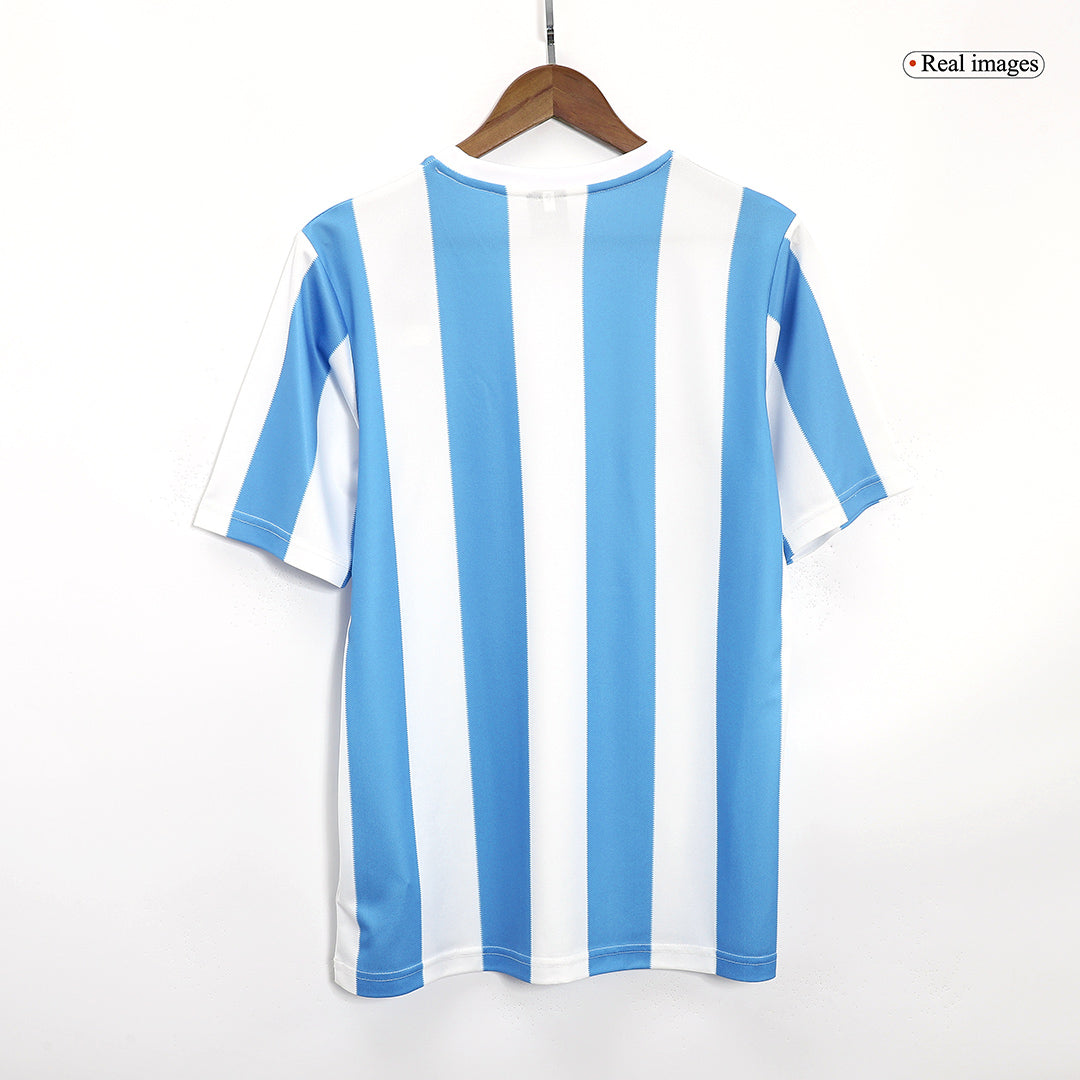 Argentina Home Retro Soccer Jersey 1986