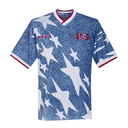 Camiseta de fútbol retro de visitante de EE. UU. de 1994