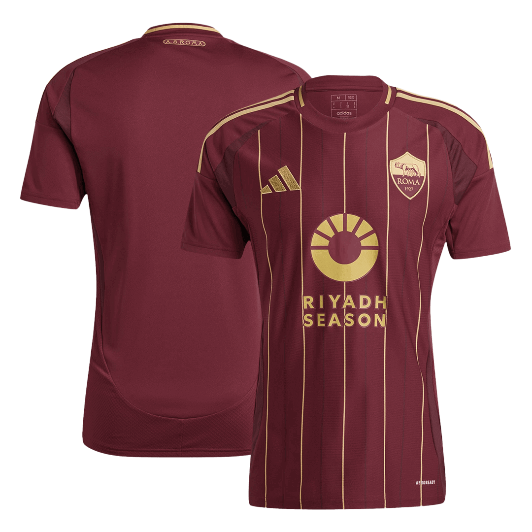 Roma Home  Soccer Jersey 2024/25 Top Soccer Jerseys Store