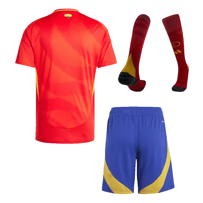 Camiseta de fútbol local de España (Camiseta + Pantalones cortos + Calcetines) 2024/25