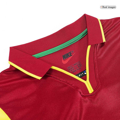 Camiseta retro de fútbol de Portugal de 1999