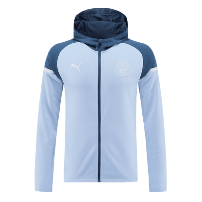 Manchester City Hoodie Training Kit (Jacket+Pants) 2024/25 Top Soccer Jerseys Store