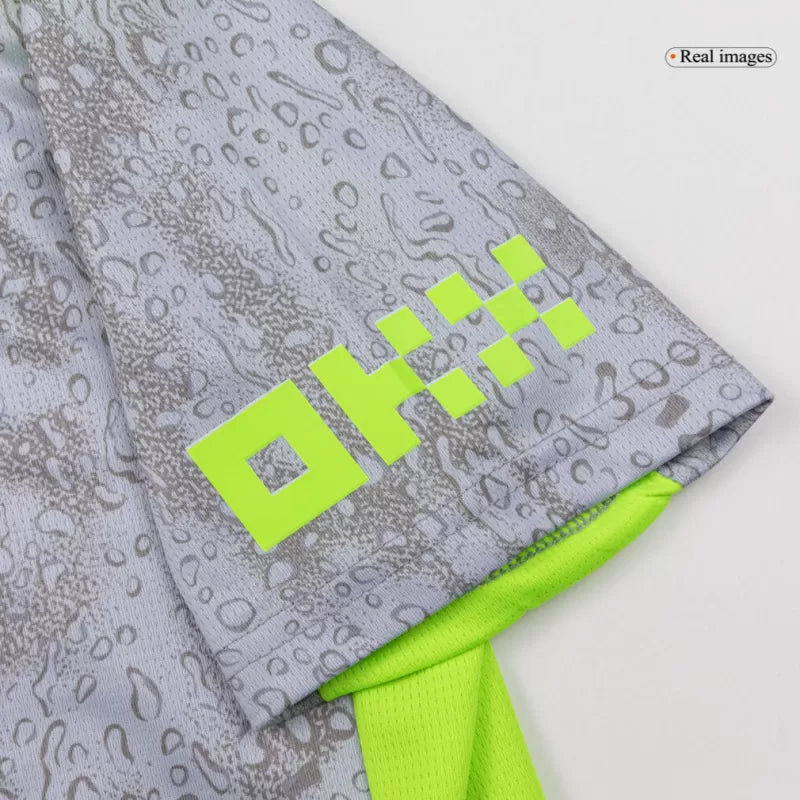 Kid's Manchester City Third Away Soccer Jersey Kit(Jersey+Shorts) 2025/26