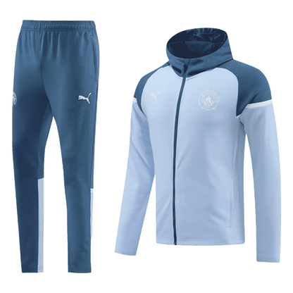 Manchester City Hoodie Training Kit (Jacket+Pants) 2024/25 Top Soccer Jerseys Store