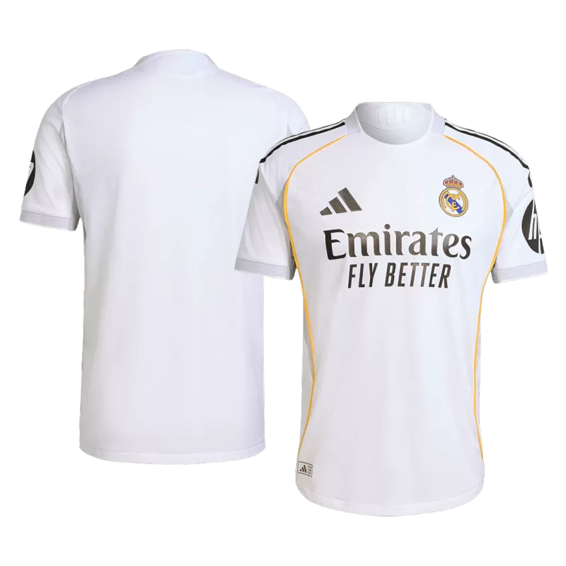 Camiseta de fútbol local del Real Madrid 2025/26, versión de jugador