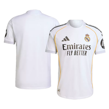 Camiseta de fútbol local del Real Madrid 2025/26, versión de jugador