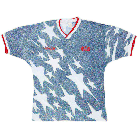 Camiseta de fútbol retro de visitante de EE. UU. de 1994