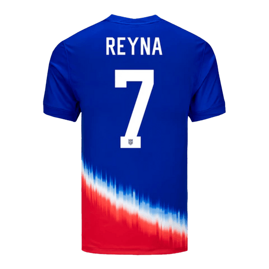 [Súper calidad] Camiseta de fútbol local REYNA #7 de EE. UU. para hombre Copa América 2024