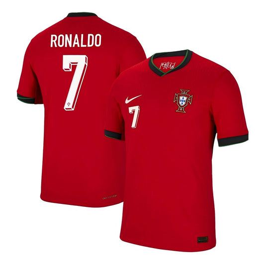Camiseta de local de Portugal RONALDO #7 para la Eurocopa 2024