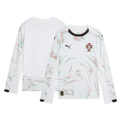 Portugal Away Long Sleeve Soccer Jersey 2025