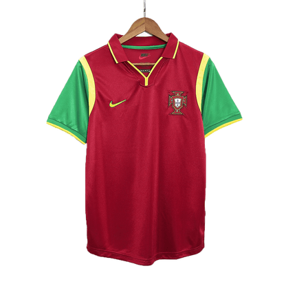 Camiseta retro de fútbol de Portugal de 1999