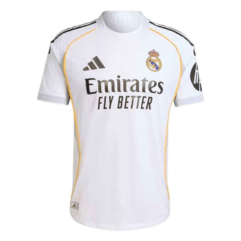 Camiseta de fútbol local del Real Madrid 2025/26, versión de jugador