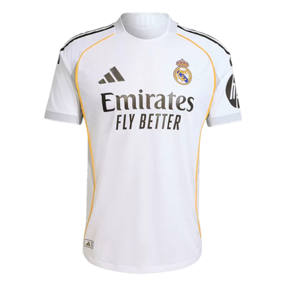 Camiseta de fútbol local del Real Madrid 2025/26, versión de jugador
