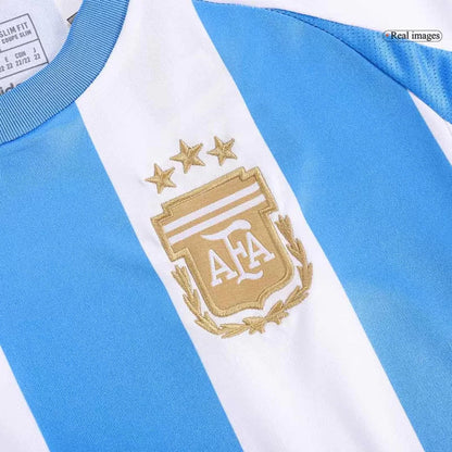 Camiseta de fútbol infantil local de Argentina para la Copa América 2024