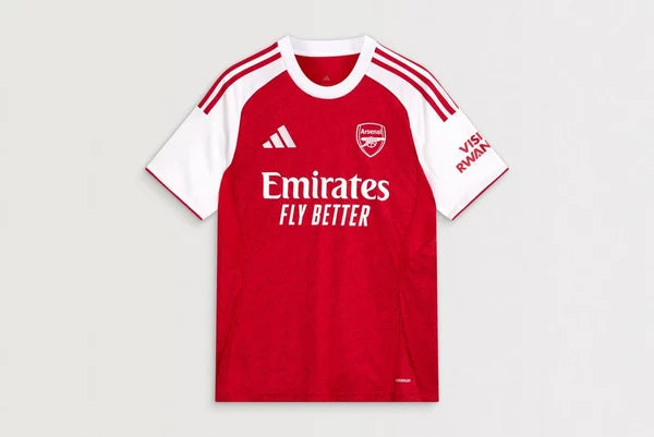 Camiseta de fútbol local del Arsenal 2025/26