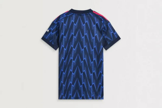 Camiseta de fútbol visitante del Arsenal para mujer 2025/26