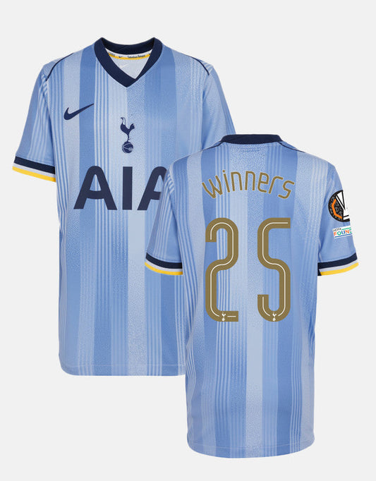 Camiseta de visitante del Tottenham Hotspur, campeón de la Europa League 2024/25