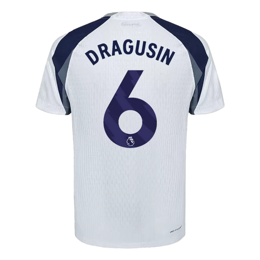 DRAGUSIN #6 Player Version Tottenham Hotspur Home Soccer Jersey 2025/26