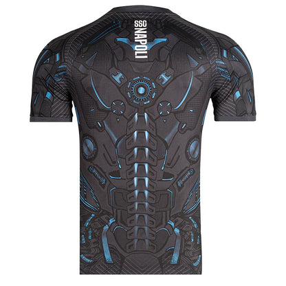Camiseta de entrenamiento de fútbol color ébano del SSC Napoli 2025/26