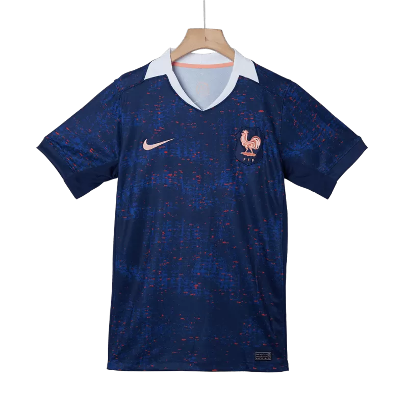 France Home Soccer Jersey 2025 - Women's Euro