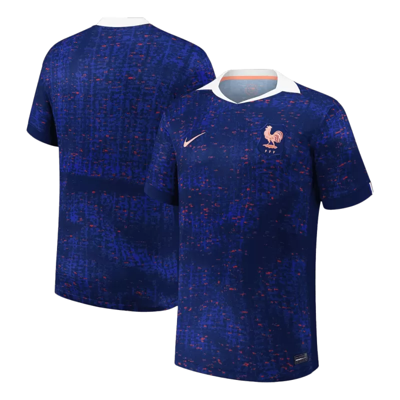 France Home Soccer Jersey 2025 - Women's Euro