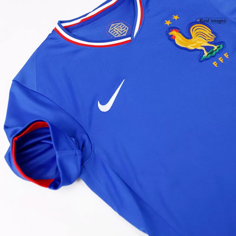 France Home Soccer Jersey EURO 2024