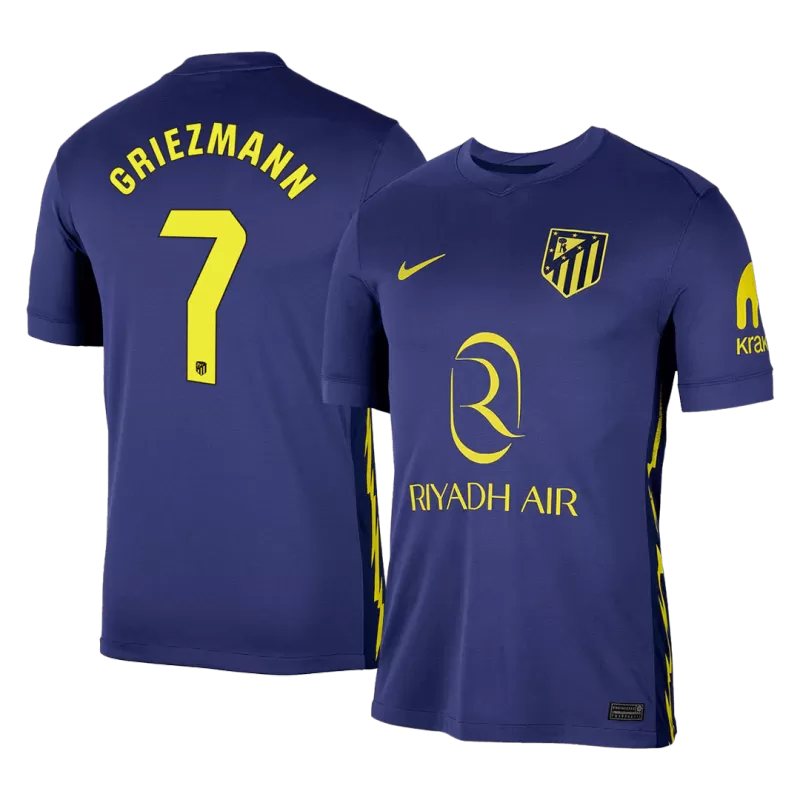 GRIEZMANN #7 Atletico Madrid Away Soccer Jersey 2025/26