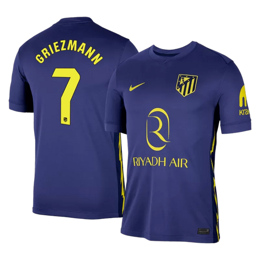GRIEZMANN #7 Atletico Madrid Away Soccer Jersey 2025/26