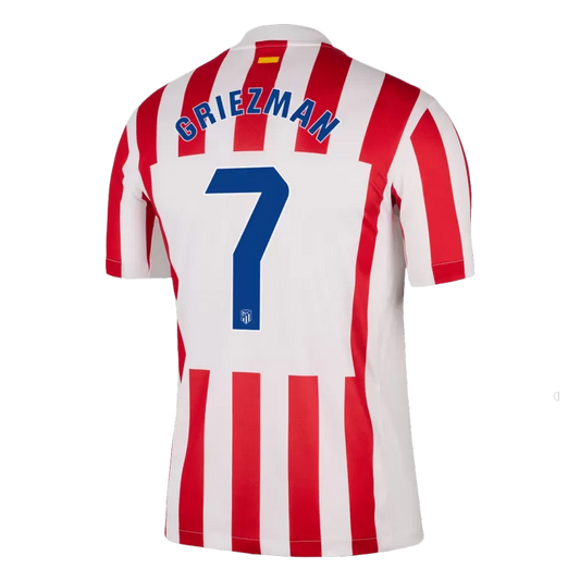 GRIEZMANN #7 Atletico Madrid Home Soccer Jersey 2025/26