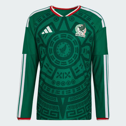 Mexico Home Long Sleeve Soccer Jersey 2026