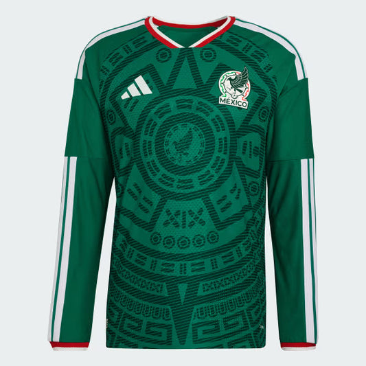 Mexico Home Long Sleeve Soccer Jersey 2026