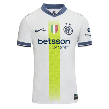 Player Version Inter Milan Away  Soccer Jersey 2024/25 SPECIAL EDITION ROSSI 46 Top Soccer Jerseys Store