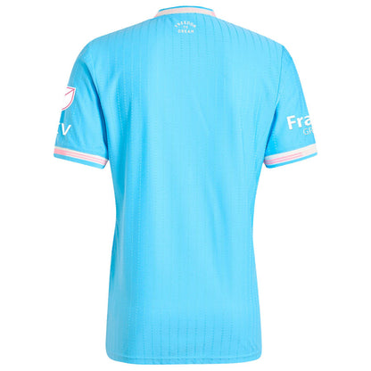 Camiseta de fútbol de visitante del Inter Miami CF 2025 (versión de jugador)
