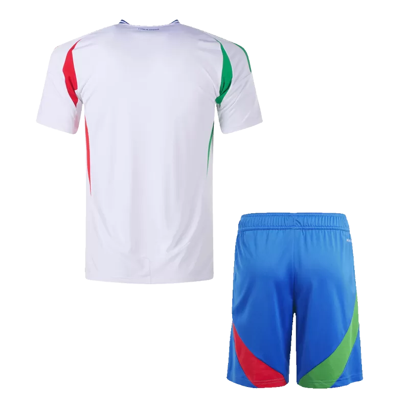 Italy Away Soccer Jersey (Jersey+Shorts) EURO 2024