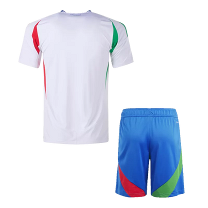 Italy Away Soccer Jersey (Jersey+Shorts) EURO 2024