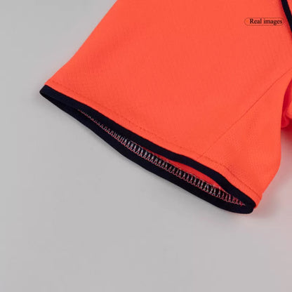 Kid‘s Barcelona Third Away Soccer Jerseys (Jersey+Short+Socks) Kit 2025/26