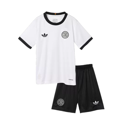 Camiseta de fútbol de Alemania para niños (camiseta y pantalón corto) 2025 - 125.º aniversario